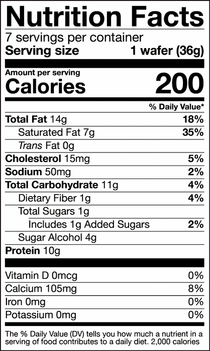 ProtiDiet Strawberries & Cream Wafers - 1 Box