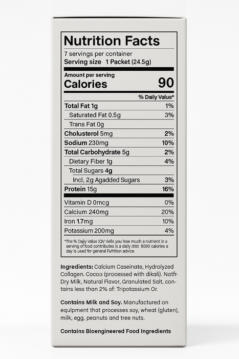 Fit Wise Chocolate Drink Box