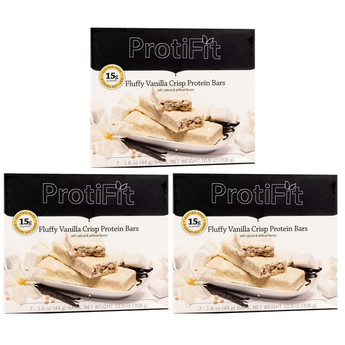 Proti Fit Fluffy Vanilla Crisp Bars