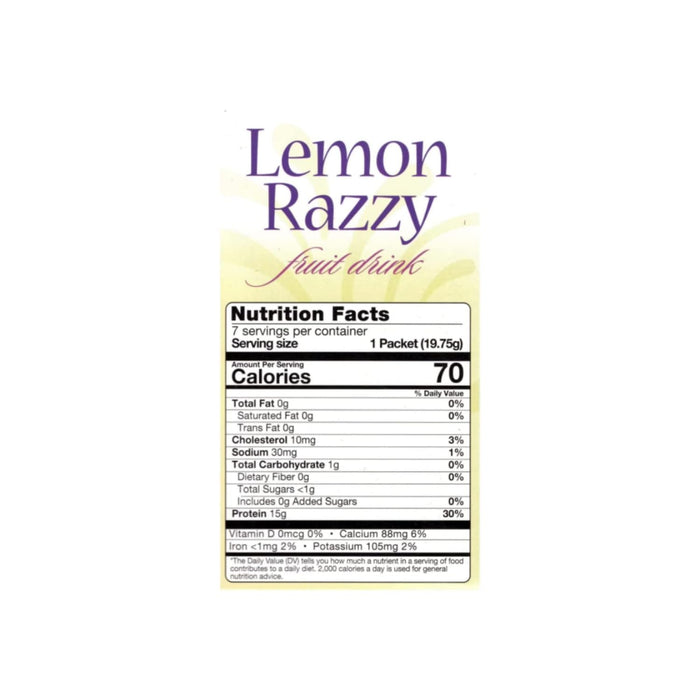Fit Wise Lemon Razzy Drink Box