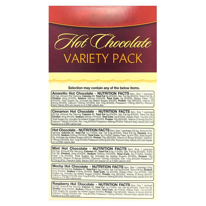 Fit Wise Variety Hot Chocolate