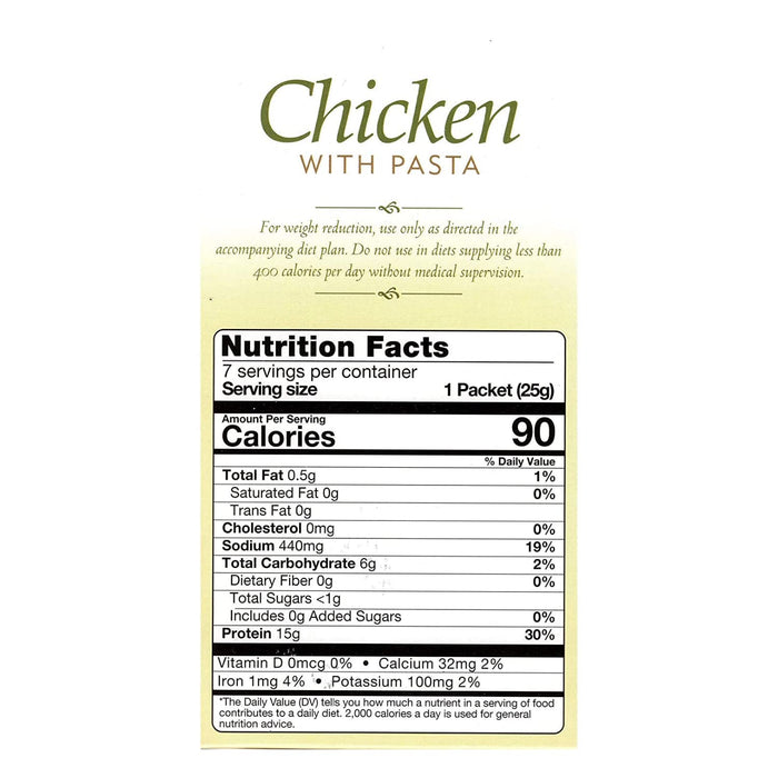 Fit Wise Chicken Soup with Pasta