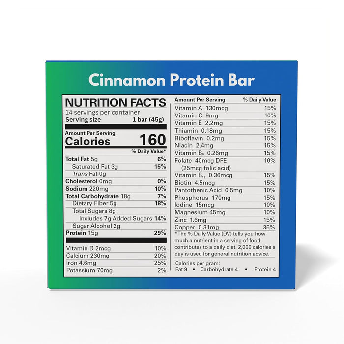 GLP-1Care Cinnamon Bars