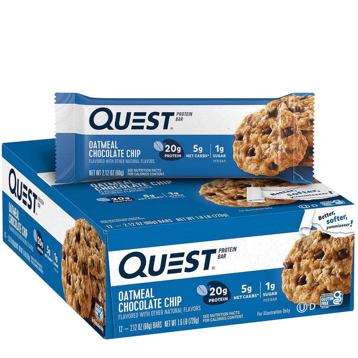 Quest Oatmeal Chocolate Chip Protein Bar