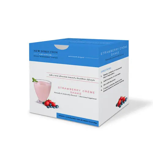 New Direction Strawberry Creme Shake