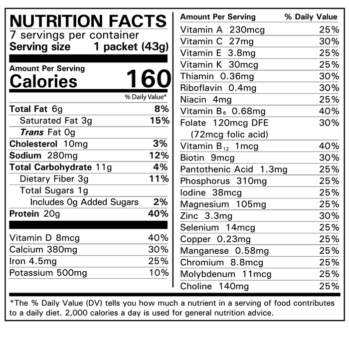 Numetra Spiced Carrot Pudding Shake