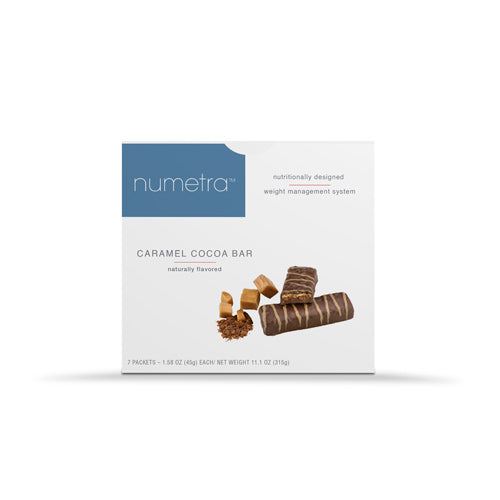 Numetra Caramel Cocoa Bars - 1 Box