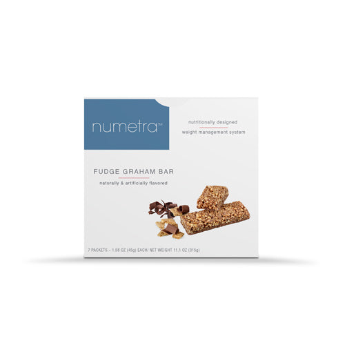 Numetra Fudge Graham Bars - 1 Box
