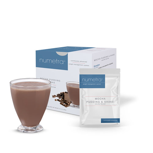 Numetra - Mocha Pudding Shake - 1 Box