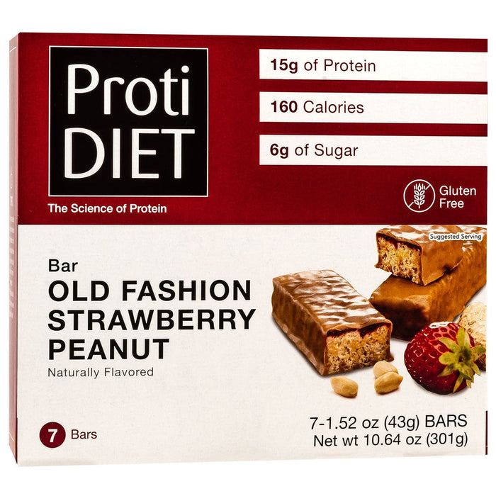 Old Fashion Strawberry Peanut Bar
