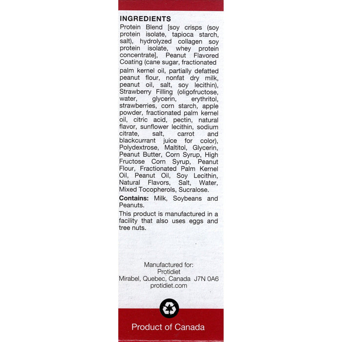 Old Fashion Strawberry Peanut Bar