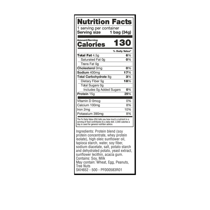 7 Bag Pack Proti Fit Sea Salt and Vinegar Chips