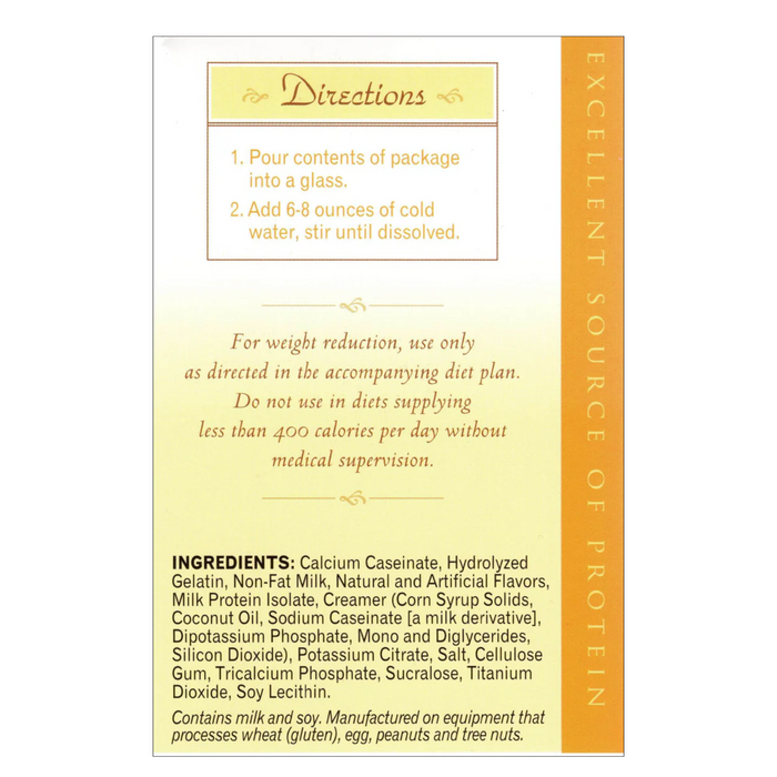 Fit Wise Vanilla Drink Box