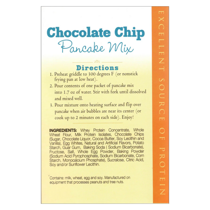 Fit Wise Chocolate Chip Pancakes