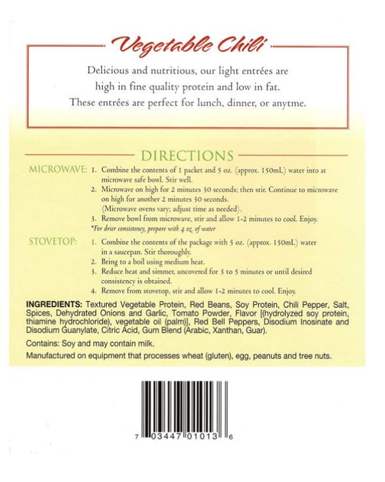 Fit Wise Vegetable Chili