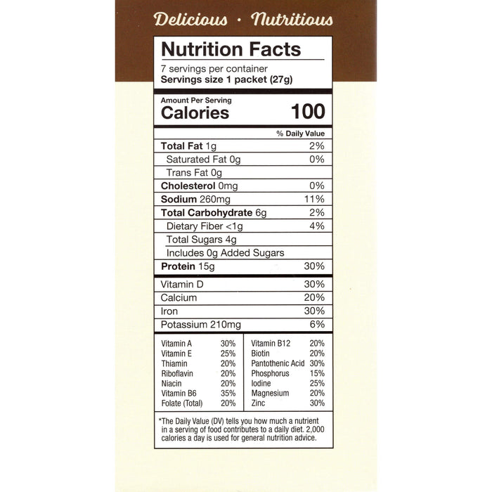 Fit Wise 100 Calorie Chocolate Pudding-Shake Meal Replacement