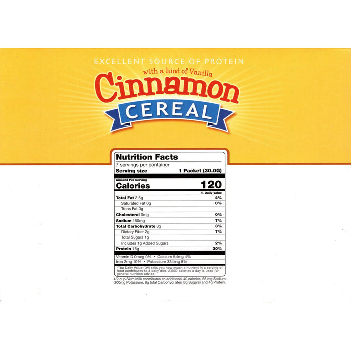Fit Wise Cinnamon Vanilla Cereal