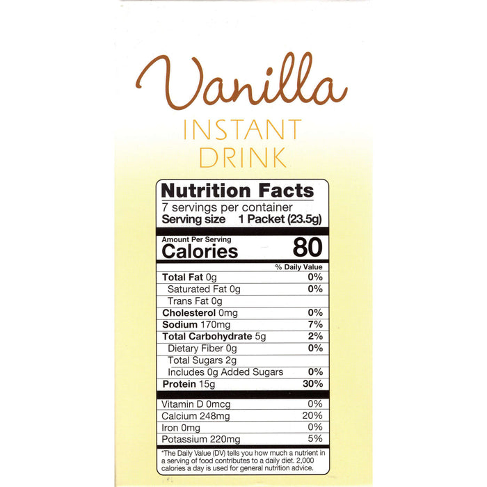 Fit Wise Vanilla Drink Box
