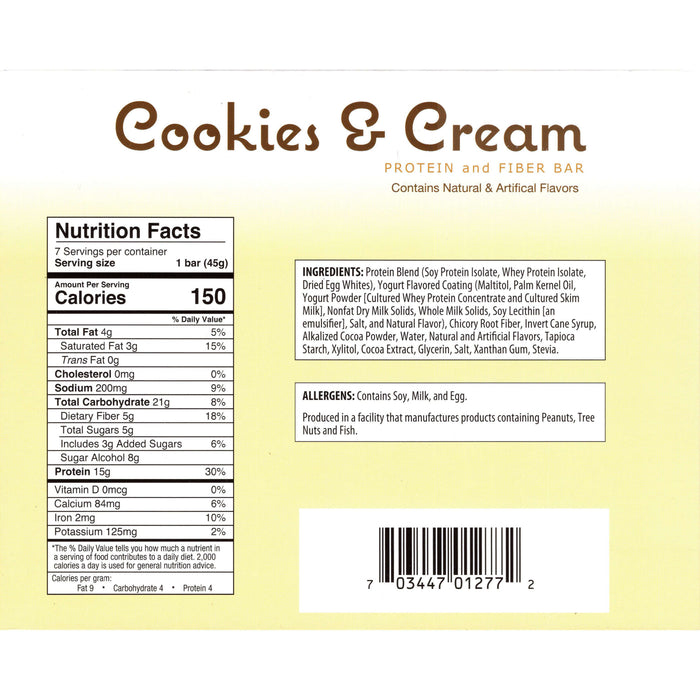 Fit Wise Divine Cookies and Cream Bar