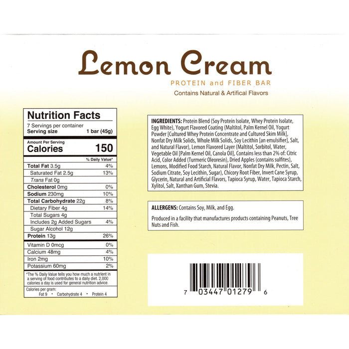 Fit Wise Divine Lemon Cream Bar