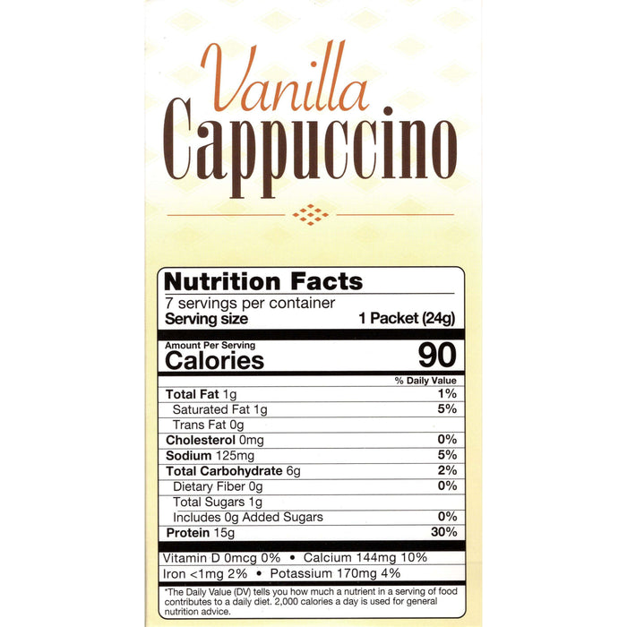Fit Wise Vanilla Cappuccino Box