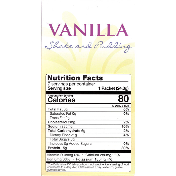 Fit Wise Vanilla Pudding-Shake
