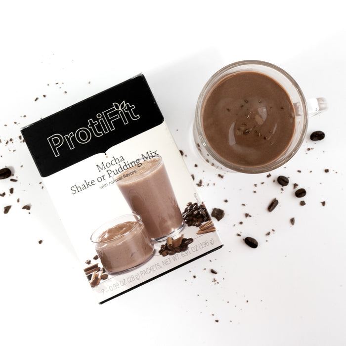 Proti Fit Mocha Pudding-Shake Box