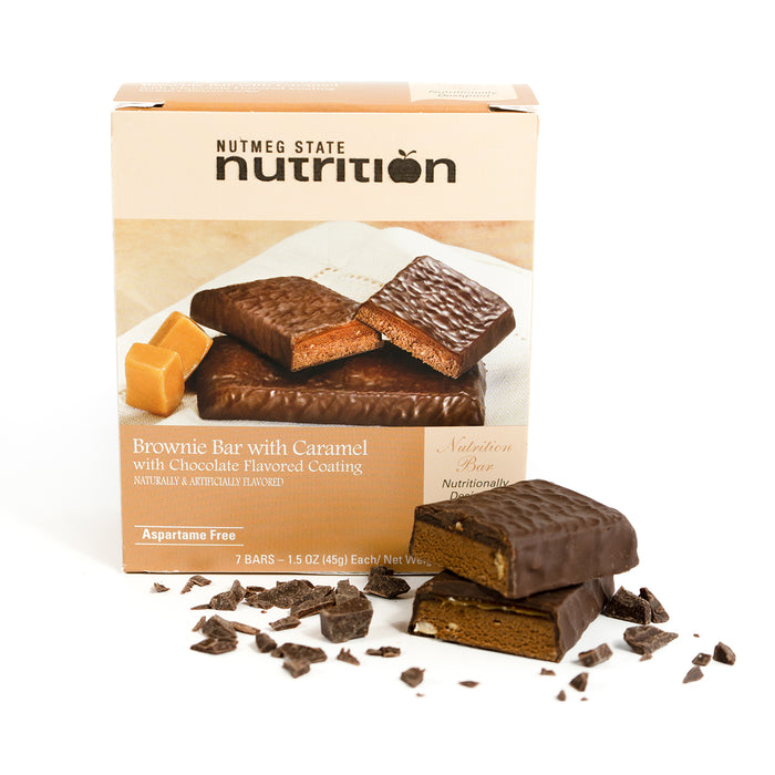 DPTG Brownie Bar with Caramel Layer 10g Bar