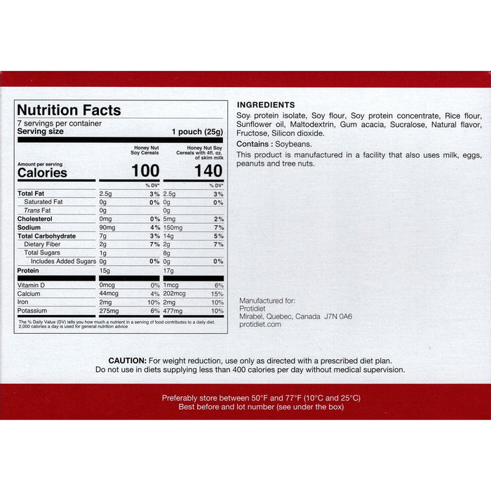 Honey Nut Soy Cereal
