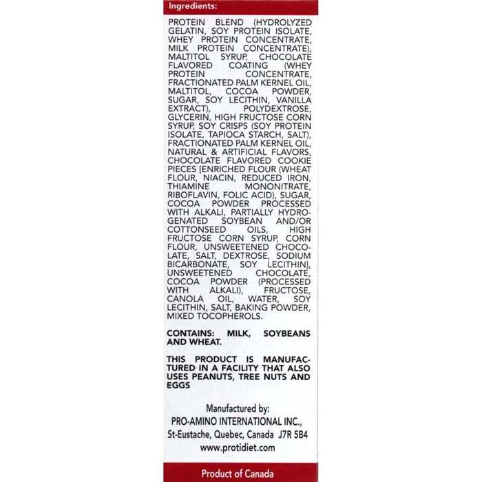 Proti Diet Cookies and Cream Bar