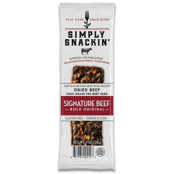 Simply Snackin' - Gluten Free Low Carb Meat Snacks - Various Flavors