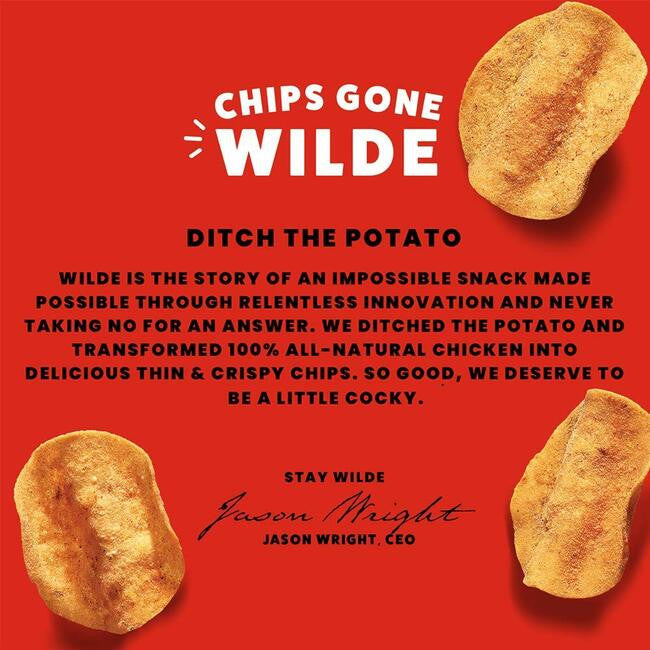 WILDE Protein Chips - 1.34 Ounce Bag - Various Flavors