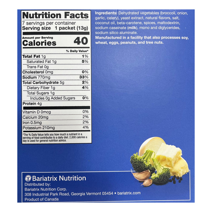 Proti Fit VLC Farmhouse Cheddar & Broccoli Soup Flavor and Base