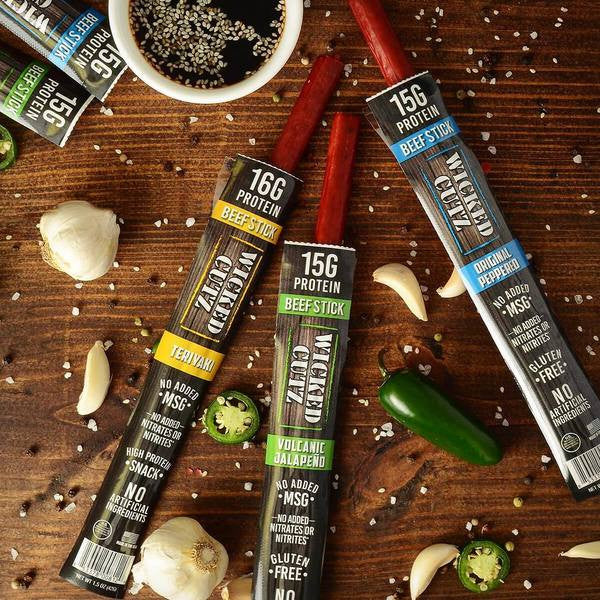Wicked Cutz Beef Stick Variety Pack