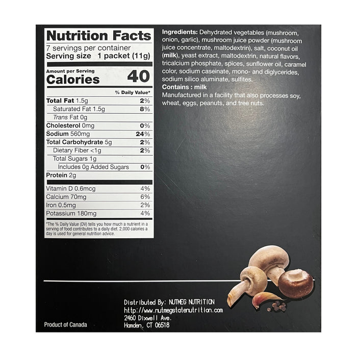 Proti Fit VLC Creamy Mushroom Soup Flavor Packet and Base