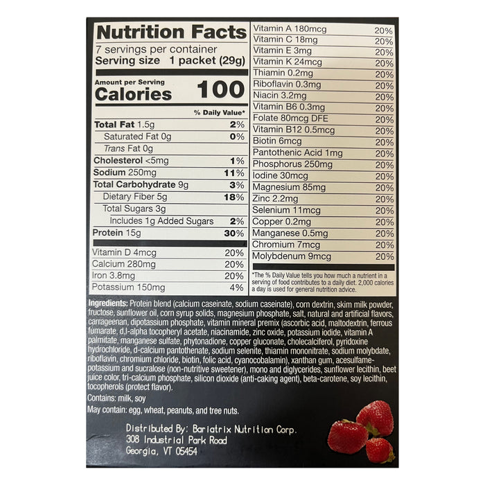 Proti Fit Strawberry Pudding-Shake Box