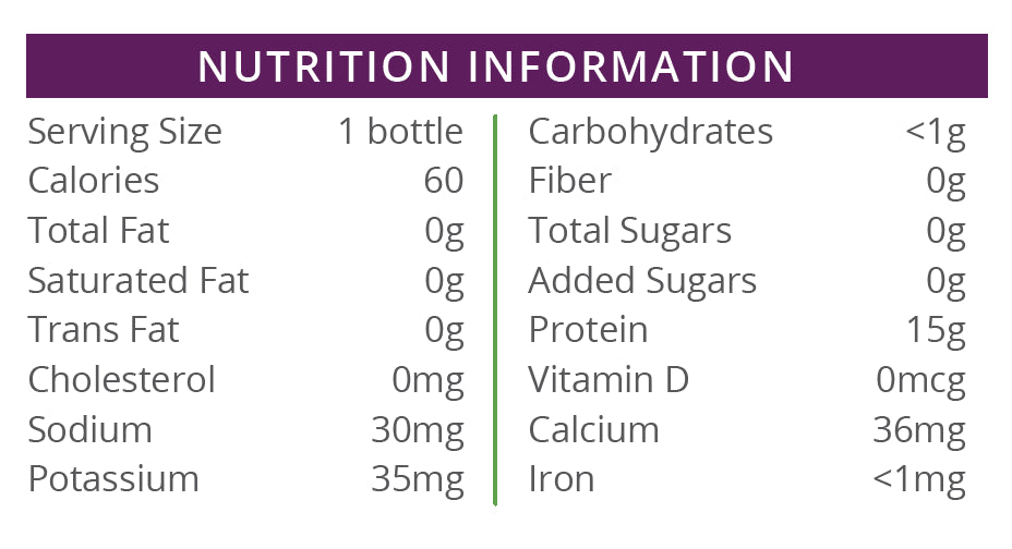 Fit Wise 4 Pack Cran-Grape 15 Gram Protein Shots