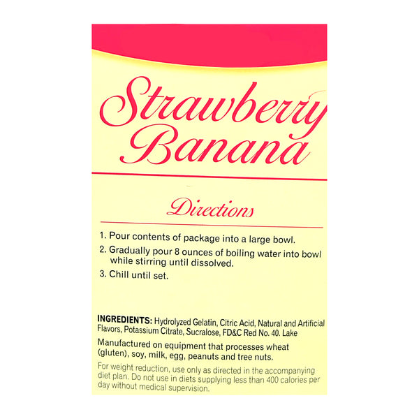 Fit Wise Raspberry and Strawberry Banana Gelatin Bundle