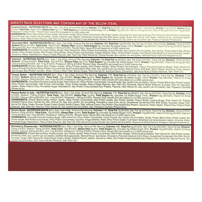 Fit Wise Variety Pack Layer Bars