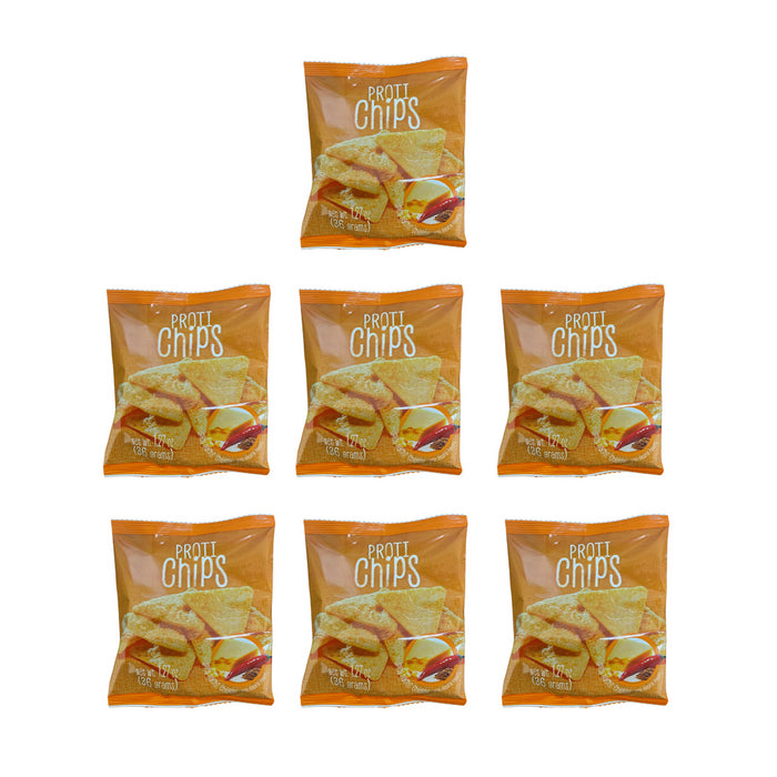7 Bag Pack Proti Fit Spicy Nacho Cheese Chips