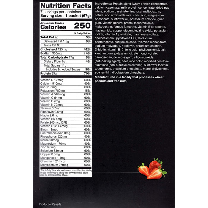 Proti Fit 35gr Strawberry Meal Replacement Shake