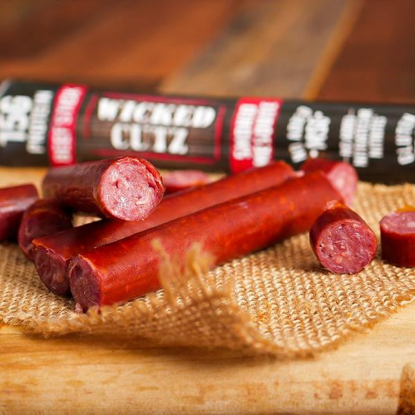 Wicked Cutz Smoked Mesquite Beef Stick Single