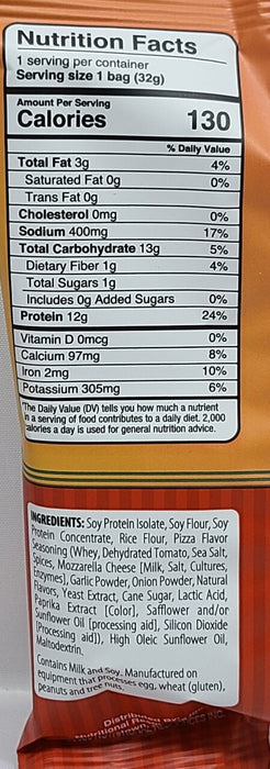 7 Bag Pack Fit Wise Pizza Protein Krinkles