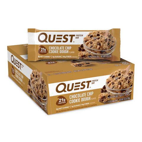 Quest Chocolate Chip Cookie Dough Protein Bar