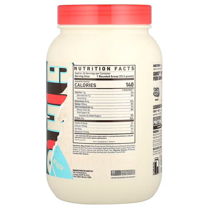 Ghost Peanut Butter Cereal Milk 2lb Protein Powder