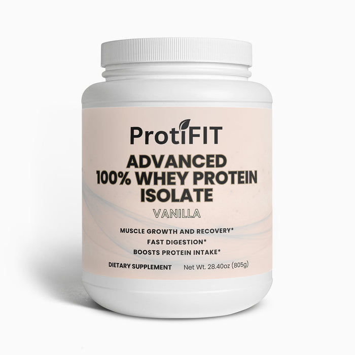 Advanced 100% Whey Protein Isolate (Vanilla)