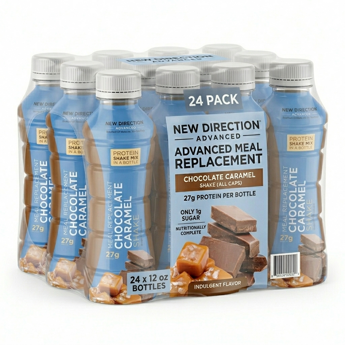 New Direction Chocolate Caramel Shake Bottle