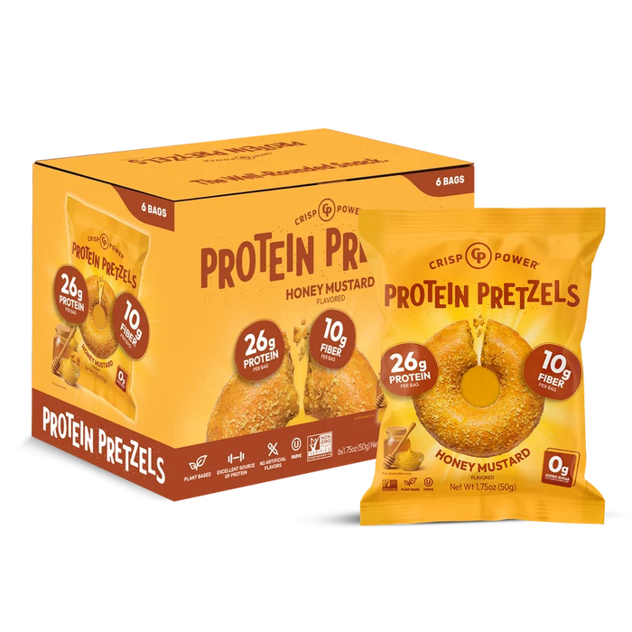 Crisp Power Protein Pretzels