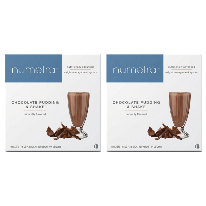 Numetra - Chocolate Pudding Shake - 1 Box