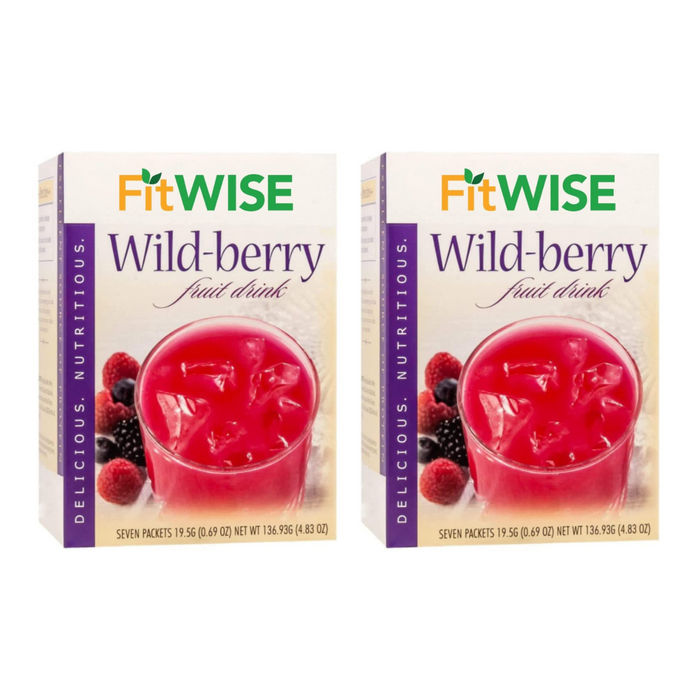 Fit Wise Wild Berry Fruit Drink Box